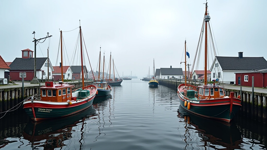Kalalaev traditsioonilises kalamaajas, Kassari saare rannaküla, mere vaade